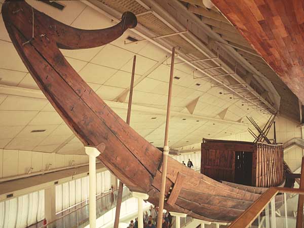 Solar Boat/Funerary Boat of Cheops (Khufu) c2500BCE Solar Boat/Funerary Boat of Cheops (Khufu) c2500BCE